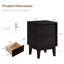 Tables de chevet en bois massif-119122534