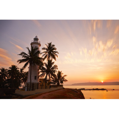 Lighthouse by Chalabala - Wrapped Canvas Print