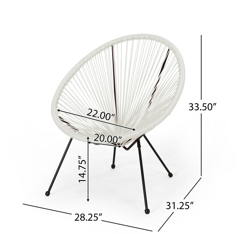 Anson Chair, White
