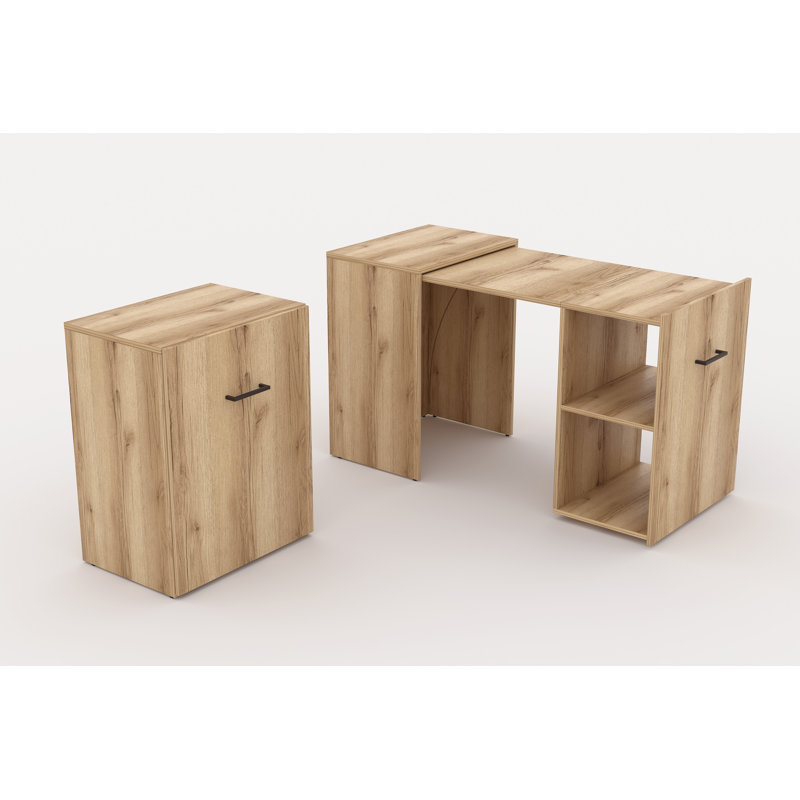 Jenae Writing Desk, Grand Natural Oak