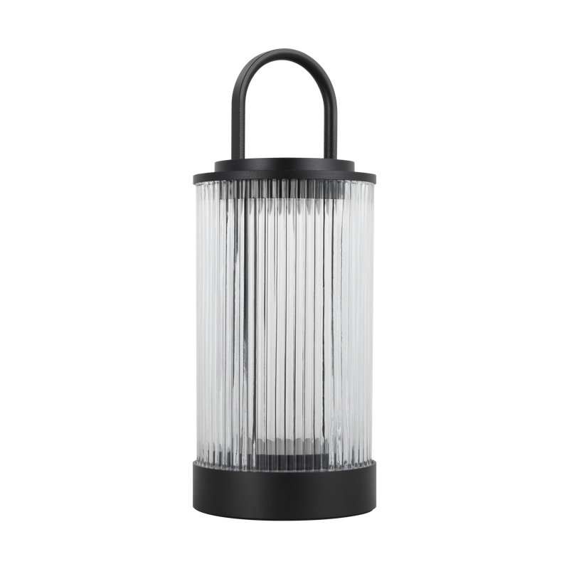 Tawa Accent Rechargeable Table Lamp, Black