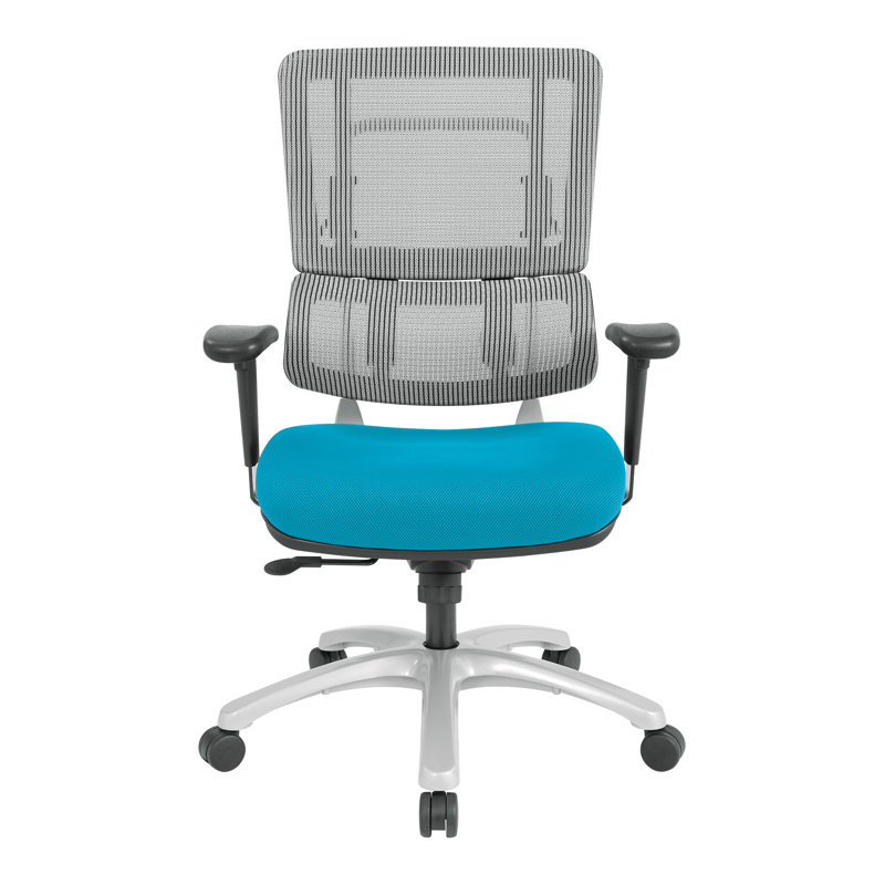 Pro-Line II Polyester Blend Task Chair, Jade, Silver