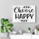 Choose Happy - Wrapped Canvas Print