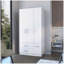 Armoire blanche à 4 tiroirs et 2 portes-1736195427-1736195426