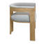 Logan Set With 82" Dining Table And Trish Silver Side Chairs-1273354265
