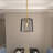 Faison 1 - Light Black/Gold Pendant