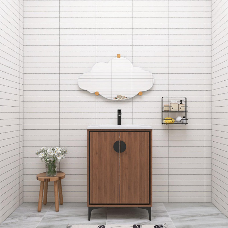 Meuble-lavabo simple avec plateau 24,36 Ahriya