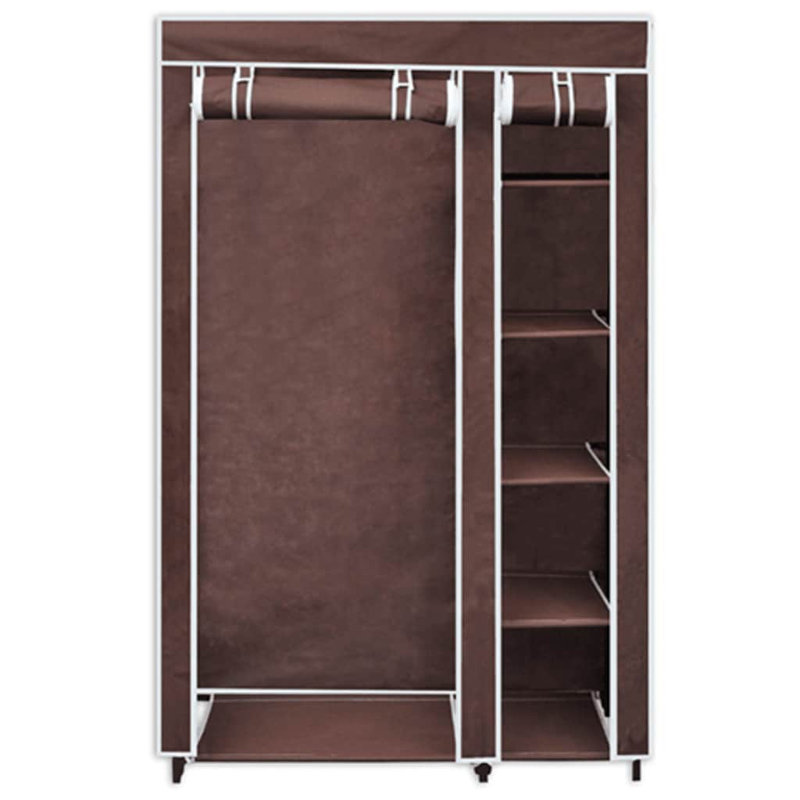 Garde-robe pliante Kingston Seymour, Brun