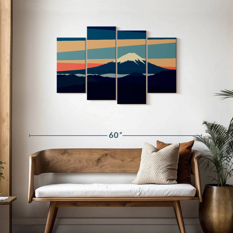Mount Fuji Horizon, 27" H x 43" W