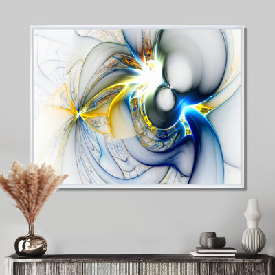 Plastique brillant multicolore, reproduction d'art graphique sur toile tendue