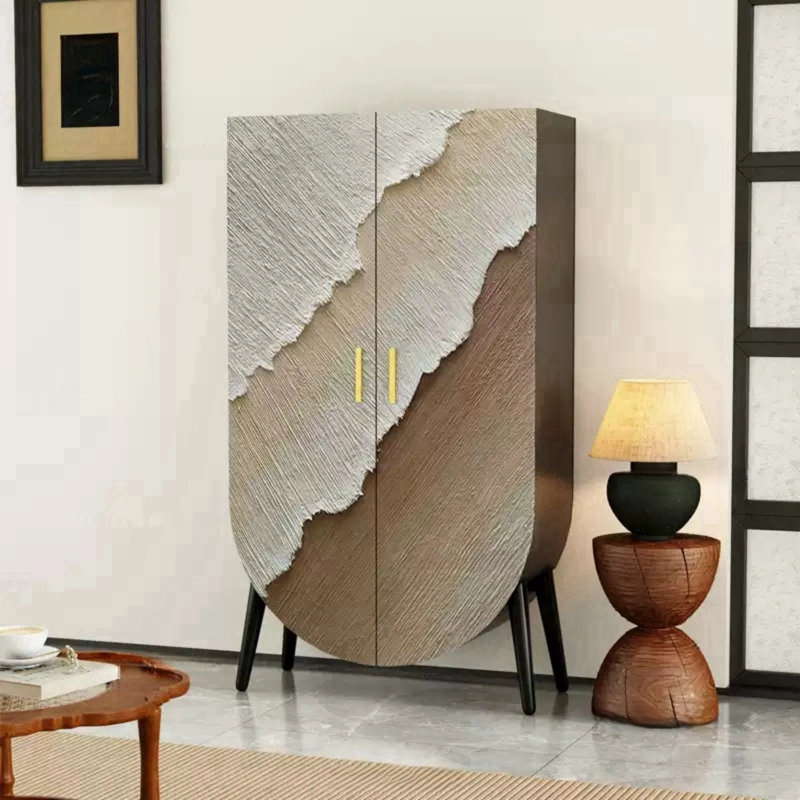 Modern Minimalist Double Door  Wardrobe