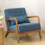 Walthill 63 cm Modern Scandinavian Solid Wood Armchair-2016855925-2037218240