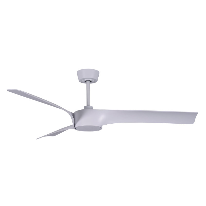 Avdul 132cm Ceiling Fan with Light Kit, White