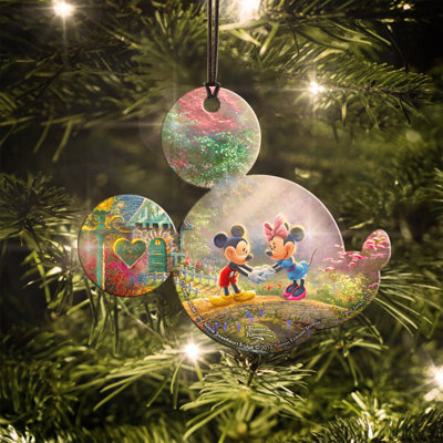 Disney Mickey and Minnie Mouse Sweetheart Bridge Hanging Decoration
