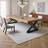 Modern Industrial-Style Solid Wood Dining Table-1804835785