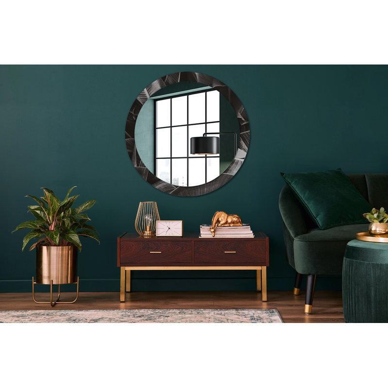 Huldar Glass Flat Wall Mirror