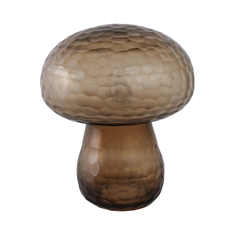 Petit champignon en verre 12 po Gaiah