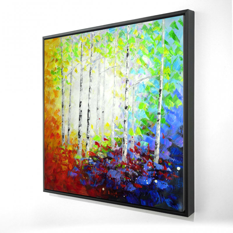 «Colorful Forest» sur toile