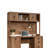 Wood Hutch With Hidden Storage, Brown