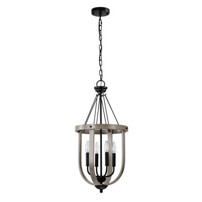 Luminaire suspendu urne 4 lumières Adhvaith