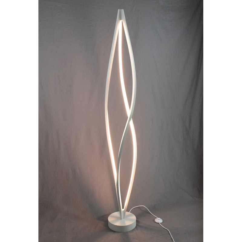 Casadi 71.75'' Matte White LED Novelty Floor Lamp