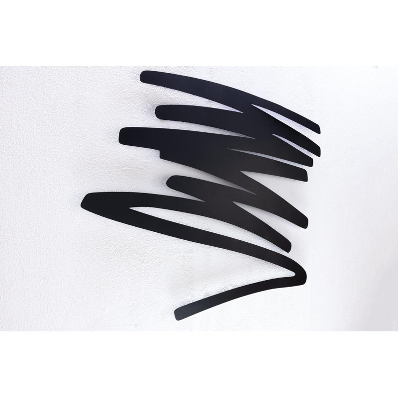 Handmade Modern Abstract Wall Decor on Metal
