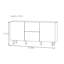 Buffet en bois massif au design créatif-129991052