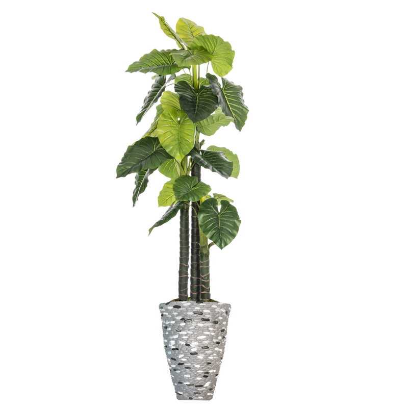 Panama 85" Artificial Philodendron Tree in Planter
