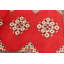 Tapis décoratif en laine rouge de conception unique 3 pi 1 po X 5 pi 1 po noué à la main New Age