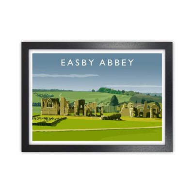 Easby Abbey by Richard O'Neill - Print