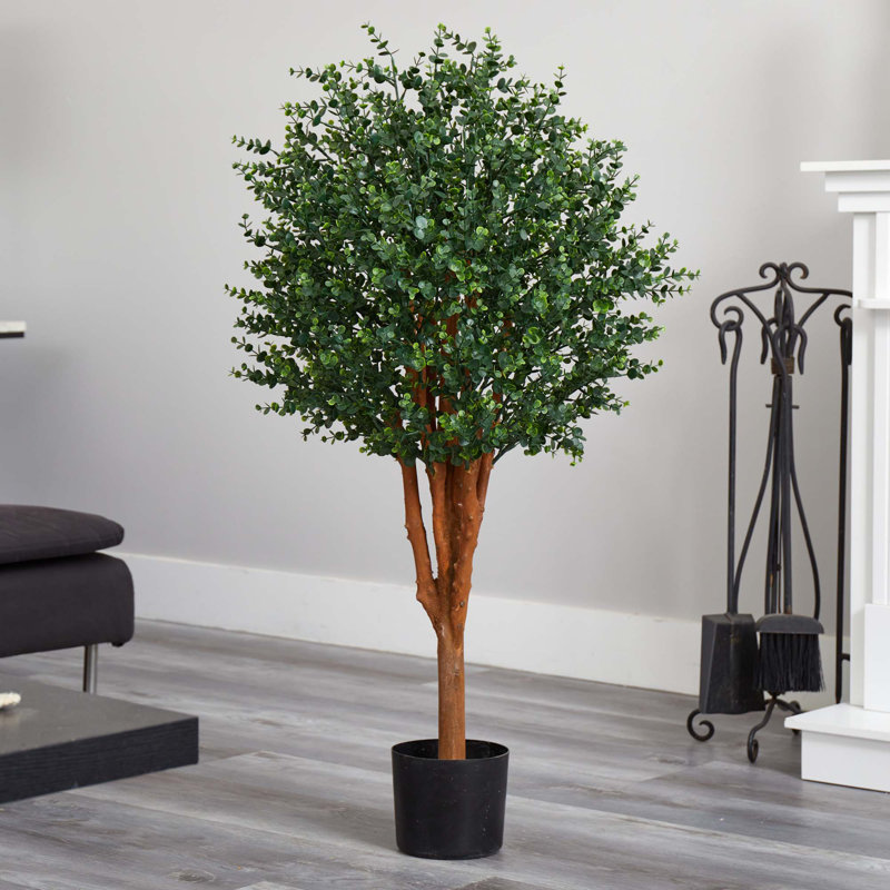 4ft. Eucalyptus Artificial Tree UV Resistant (Indoor/Outdoor)
