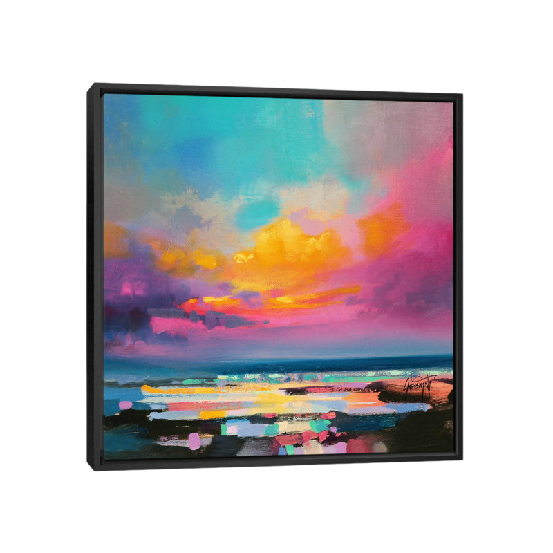 « diminuendo sky study ii » par scott naismith-« picture », reproduction d’art encadrée, H 18 po x l 18 po x 1,5 po