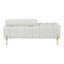 Banc d'appoint rembourré 54 "Adalyna Boucle-1683224682