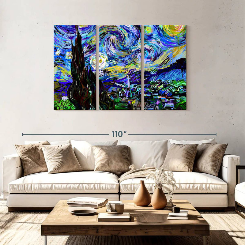 Avery Starry Night 2019, 48" H x 74" W