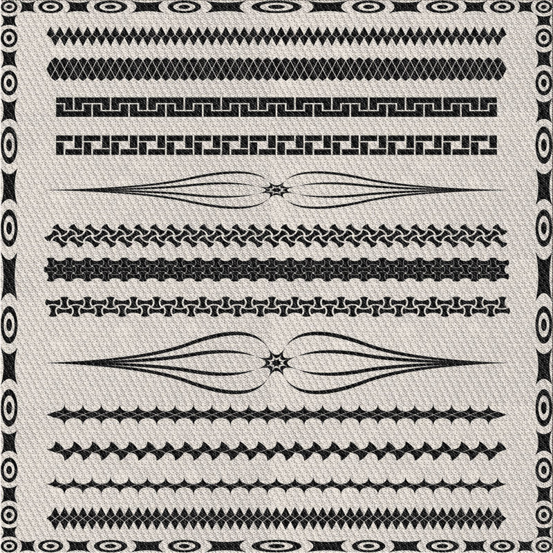 Chevron Indoor Rug, Square 5'