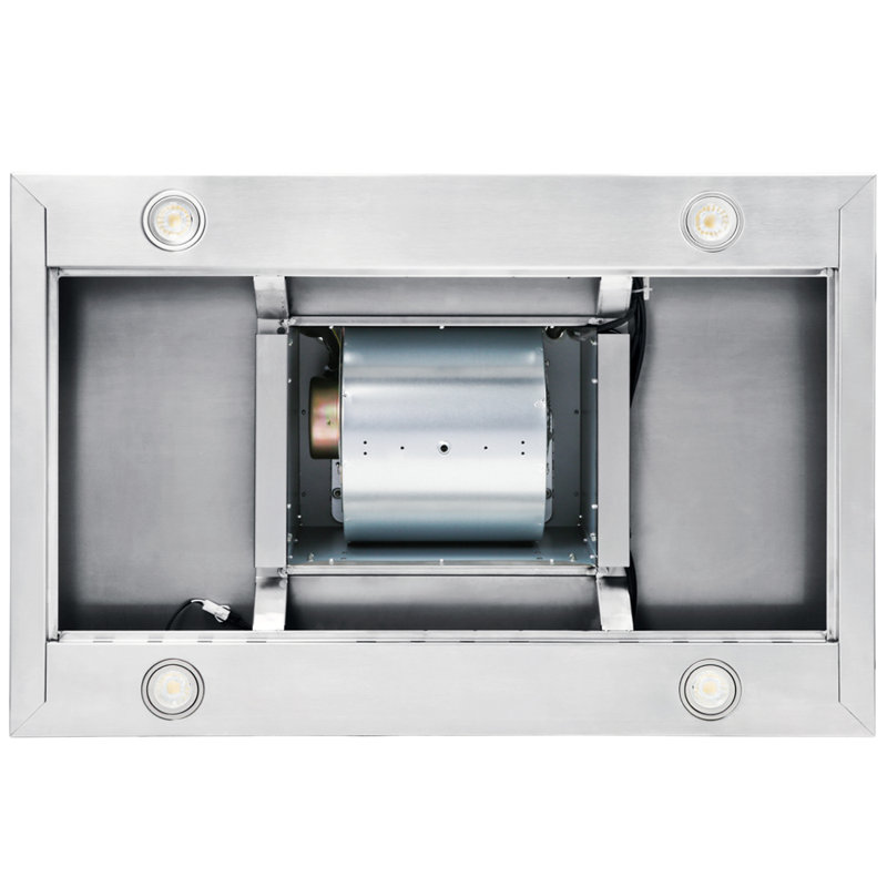 Hotte de cuisine 36" 900 cfm ductled island