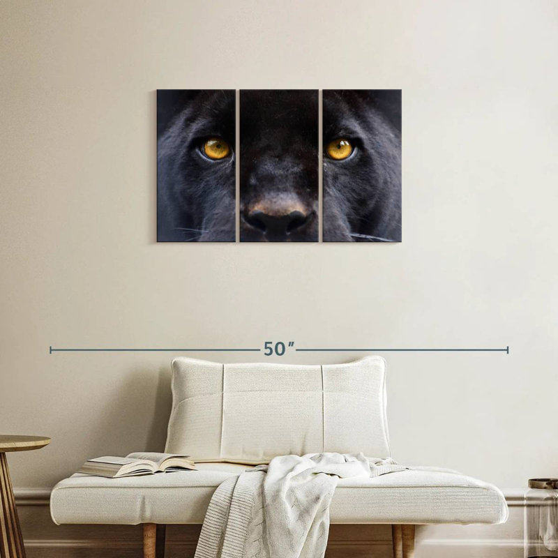 Panther Eyes, 20" H x 33" W
