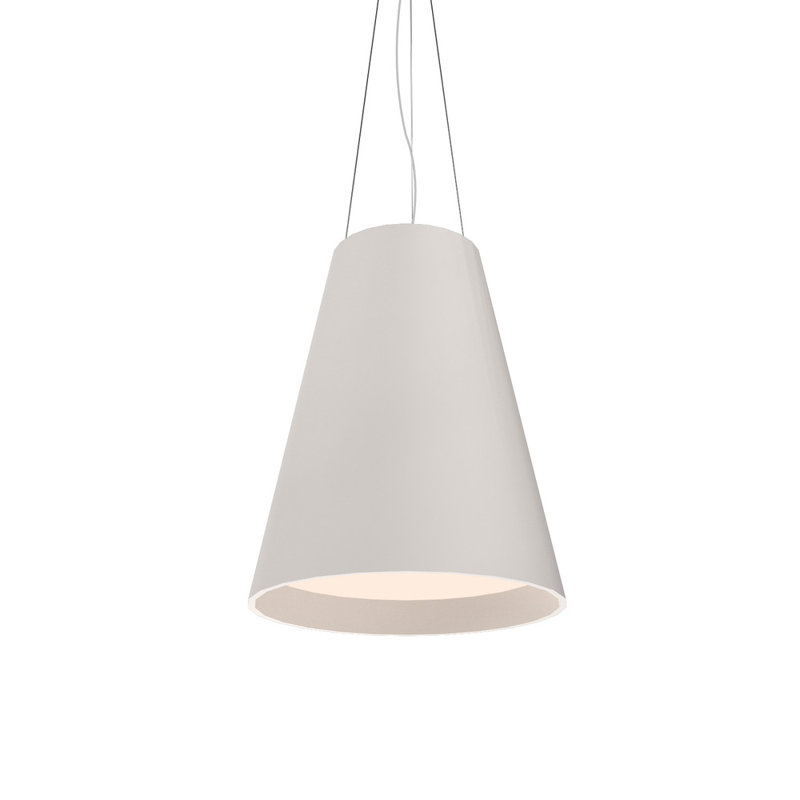1 - Light LED Pendant, Imbuia, 4000