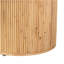 Modern Bohemian Natural Rattan End Table