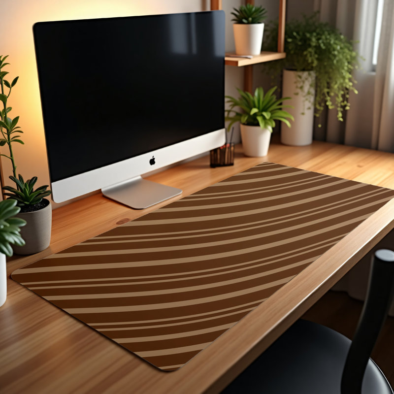 Polyester Desk Pad, 31.5x15.5