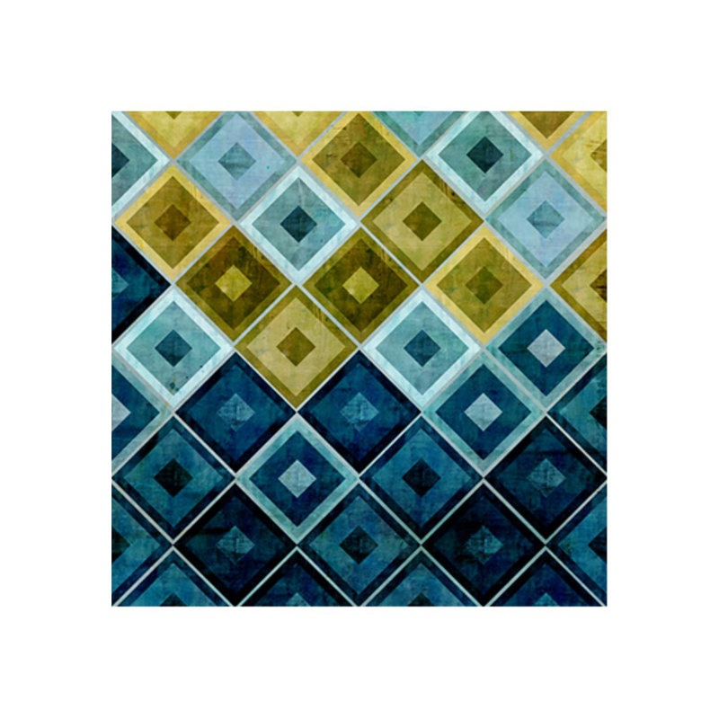 Indigo Impression II Print by Sofia Fox, Plexi, 36" H x 36" W