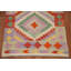 Tapis géométrique en laine Kilim