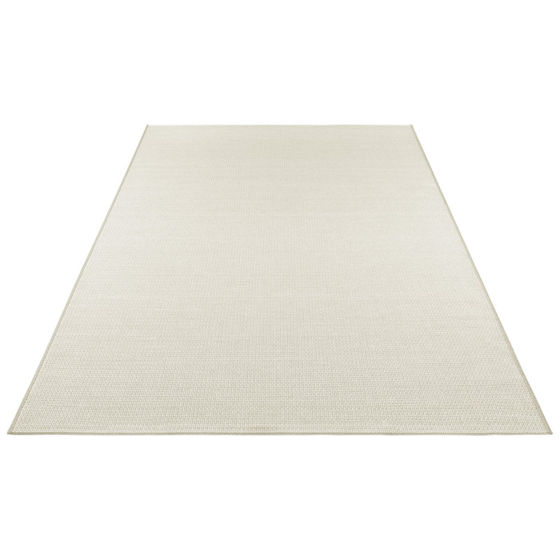 Millau Flatweave Cream/Beige Indoor/Outdoor Rug, Rectangle 140 x 200cm