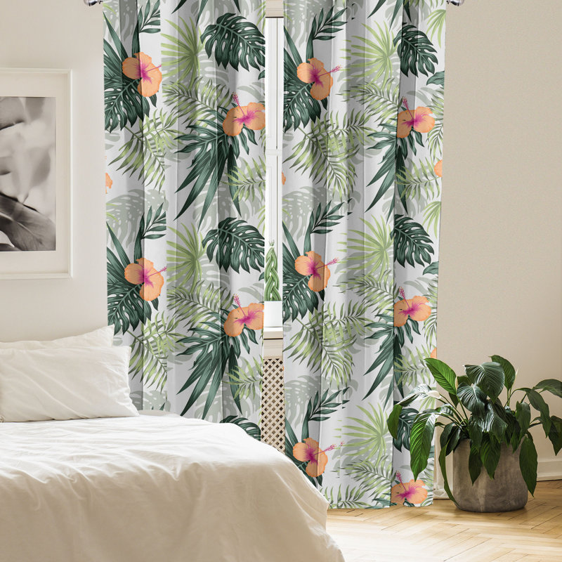 Arsenio Semi Sheer Curtain Pair
