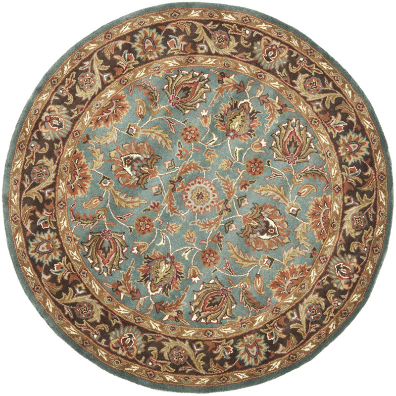 Cranmore Hand Tufted Wool Traditional Rug, Round 8'