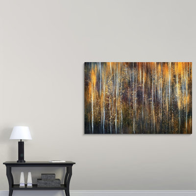 « a automne song », reproduction sur toile