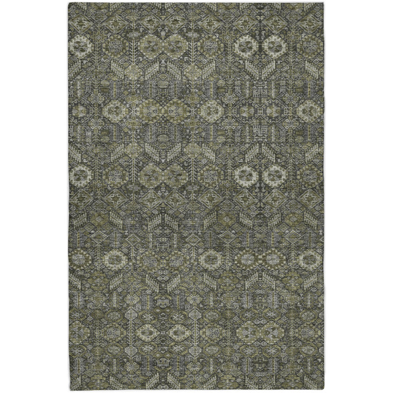 Premium Machine Washable Dream Shag ADS574 Bohemian Rug, Taupe, 9' x 12'