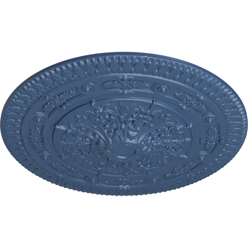 Médaillon de plafond de 37 1/2 po de diamètre extérieur x P 3 3/8 po (convient aux auvents jusqu'à 3 3/8 po), Americana