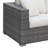 Nathain 35 in. Reception Loveseat