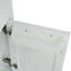 Meuble-lavabo simple avec lavabo en céramique et grand rangement-124432912